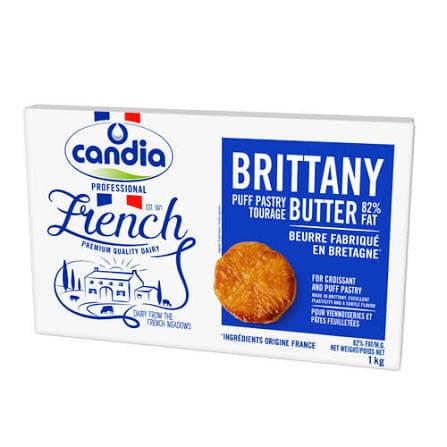 Brittany Puff Pastry Butter Sheet - 1kg