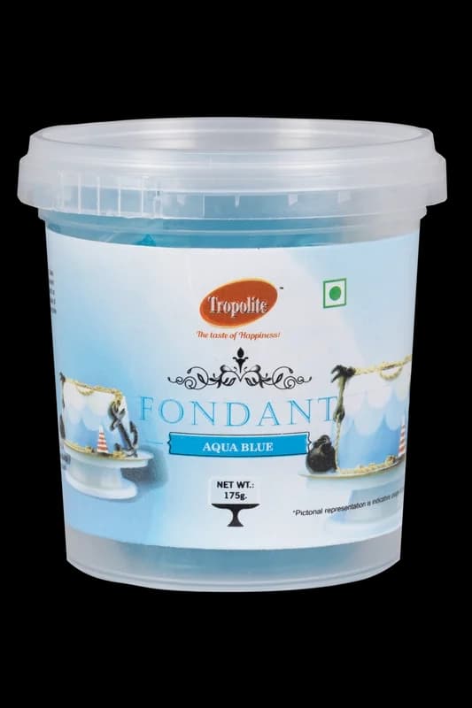Fondant Aqua Blue