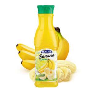Banana Crush Syrup 750ml bulk supply for restaurants