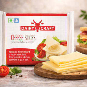 Processed Cheese Slices for burgers and sandwiches