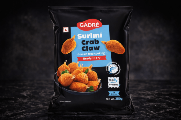 Surimi crab claw Gadre ready to fry seafood appetizer for HoReCa kitchens