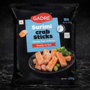 Surimi crab sticks Gadre ready to eat seafood sticks for HoReCa kitchens