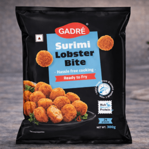 Surimi lobster bite Gadre ready to fry seafood appetizer for HoReCa kitchens