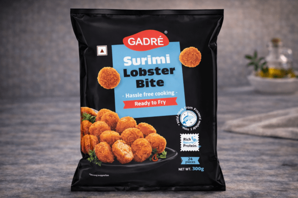 Surimi lobster bite Gadre ready to fry seafood appetizer for HoReCa kitchens