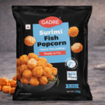 Surimi fish popcorn Gadre ready to fry seafood appetizer for HoReCa kitchens