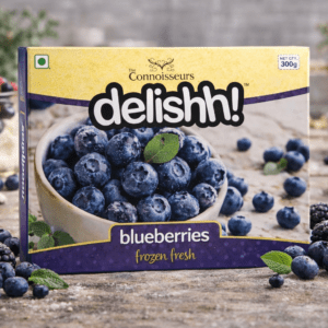 Frozen blueberries Delishh premium IQF berries for HoReCa kitchens