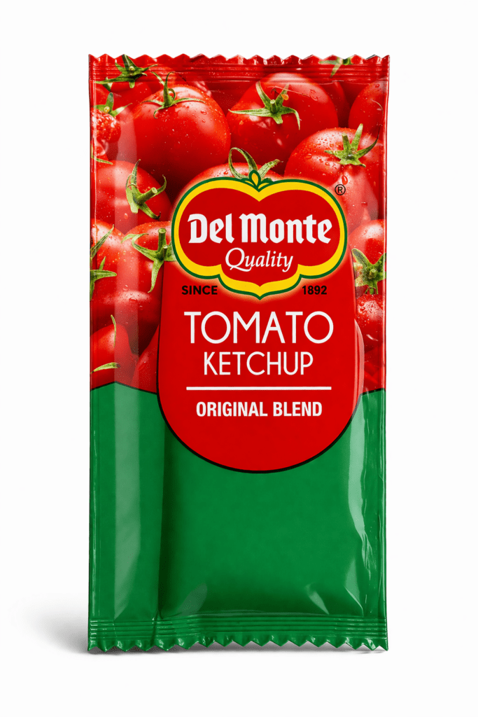 Tomato ketchup Del Monte original blend sauce for HoReCa kitchens