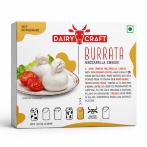 Burrata Mozzarella Cheese Dairy Craft creamy soft cheese in brine