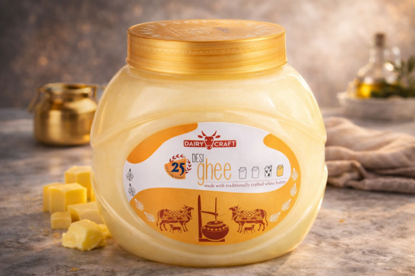 Desi ghee Dairy Craft pure clarified butter for HoReCa kitchens