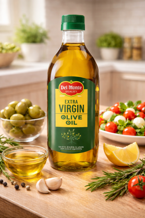 Extra virgin olive oil Del Monte premium cooking oil for HoReCa kitchens