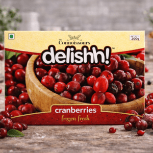 Frozen cranberries Delishh premium IQF berries for HoReCa kitchens