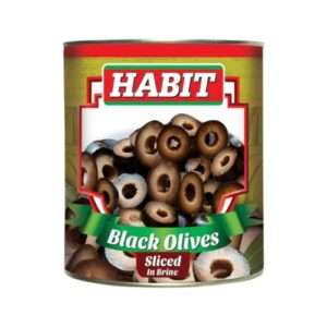 Habit Olives Black Sliced