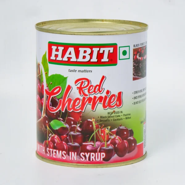 Habit Red Cherry With Stem