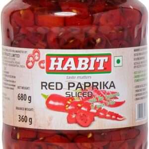 Habit Sliced Red Paprika