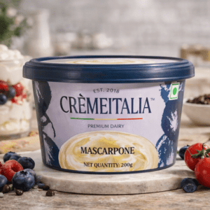 Mascarpone cheese Cremitalia creamy Italian soft cheese for HoReCa