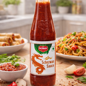 Schezwan sauce Del Monte spicy red sauce for HoReCa kitchens