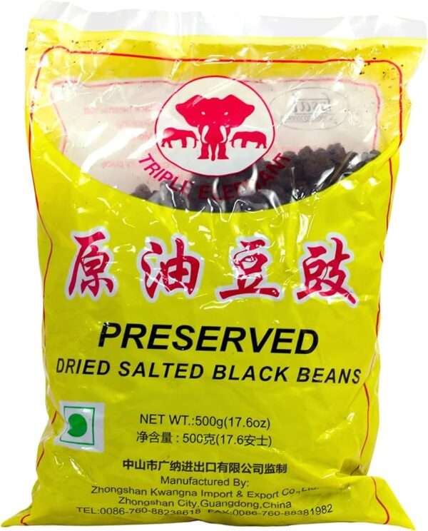Triple Elephant - Black Beans Salted (500 GMS)