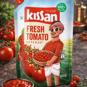 Fresh tomato ketchup Kissan rich tomato sauce for HoReCa kitchens