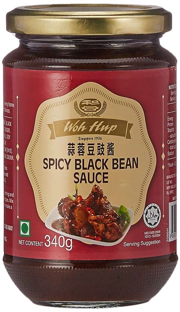 WOH HUP - SPICY BLACK BEAN SAUCE (340 GMS)